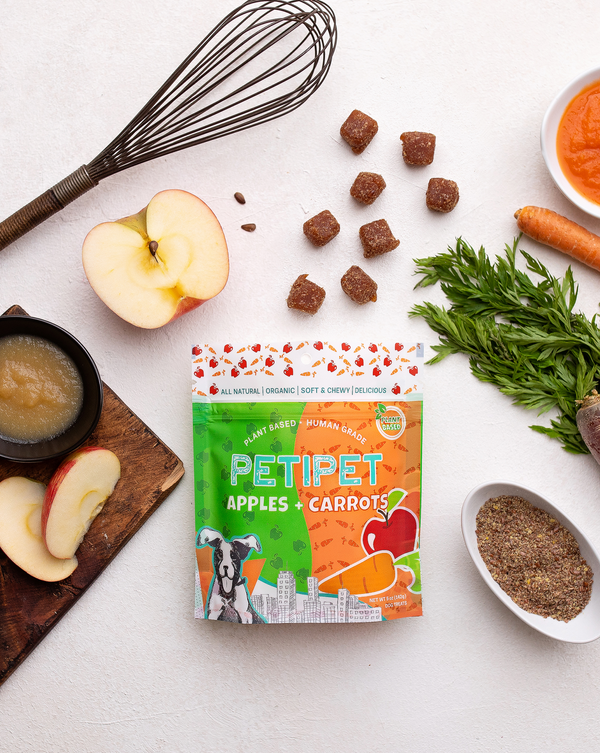 Petipet Apple & Carrot Plant-Based Chews | Pisces