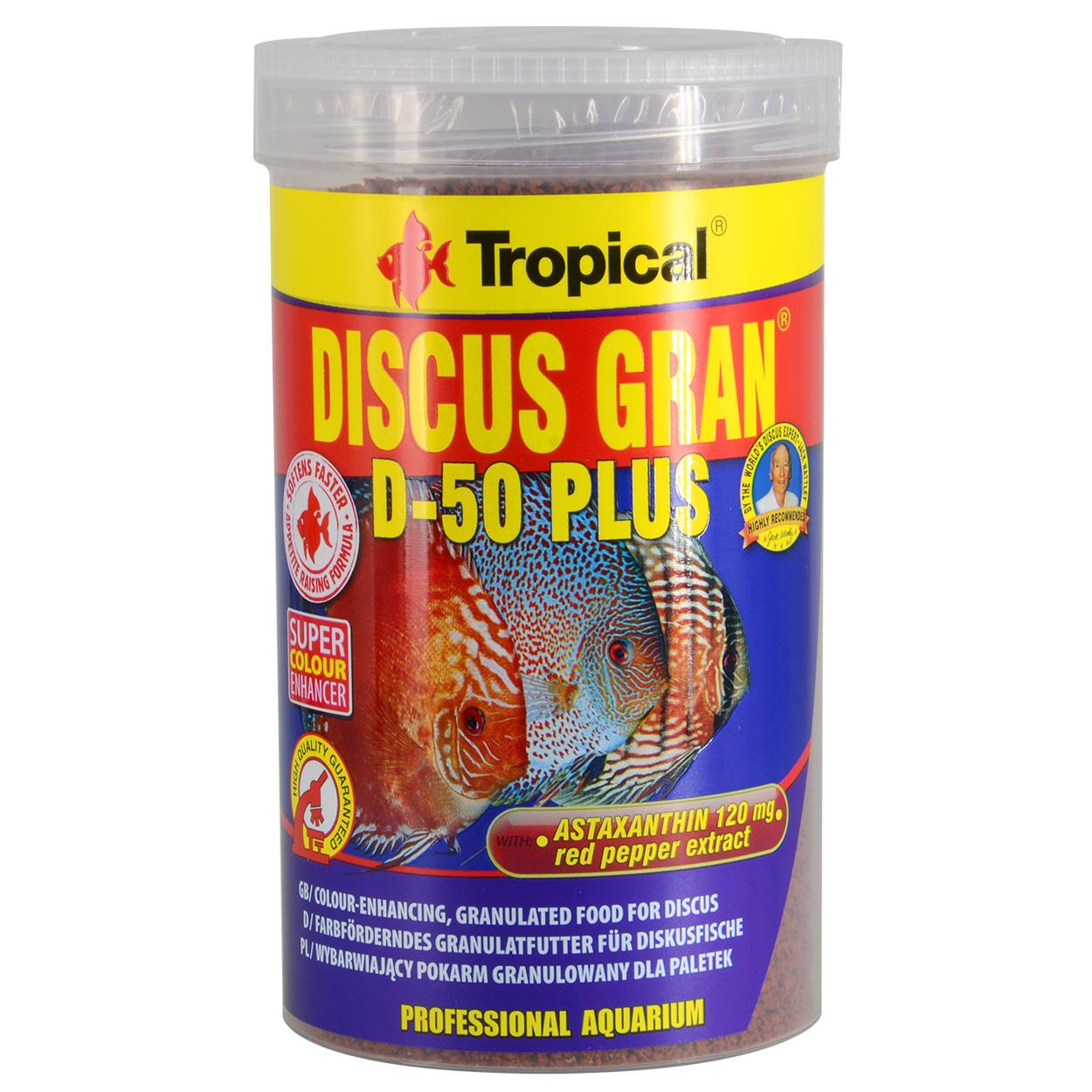 Tropical Discus Gran D50 Plus Sinking Granules 440g
