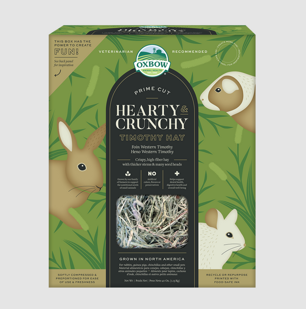 Oxbow Prime Cut Hearty & Crunchy Timothy Hay | Pisces