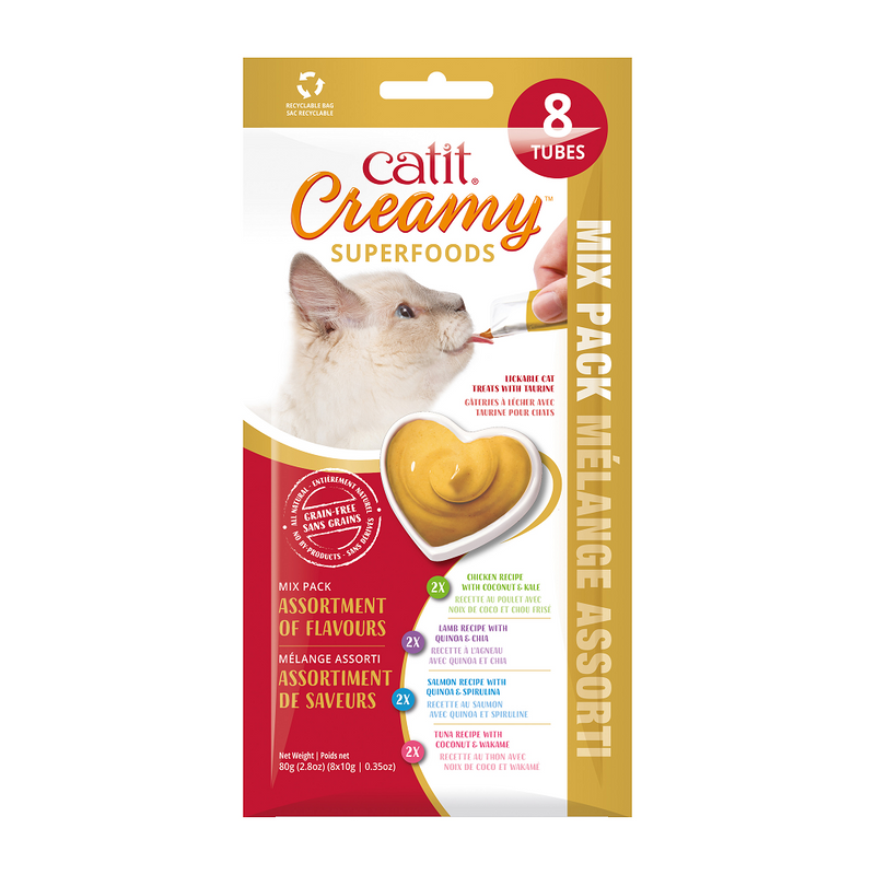 Catit Creamy Lickable Superfood Treats | Pisces