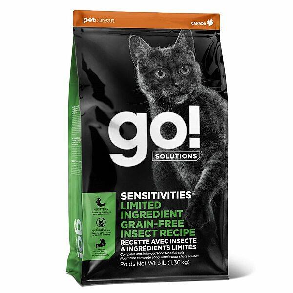 Go! Sensitivities Grain-Free Insect Recipe for Cats